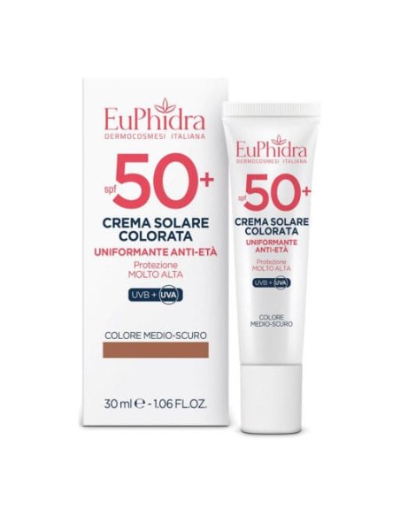 EUPHIDRA KALEIDO CREMA COLORATA MEDIO-SCURO VISO SPF50+ 30 ML