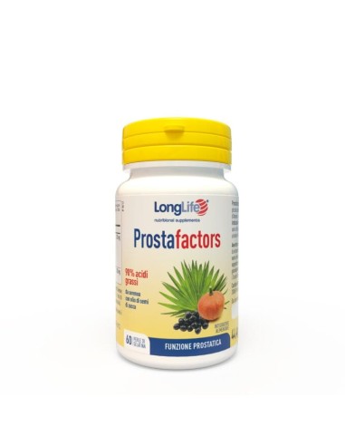 LONGLIFE PROSTAFACTORS 60 PERLE DI GELATINA