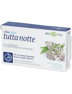 VITACALM TUTTA NOTTE FAST/RETARD 30 COMPRESSE