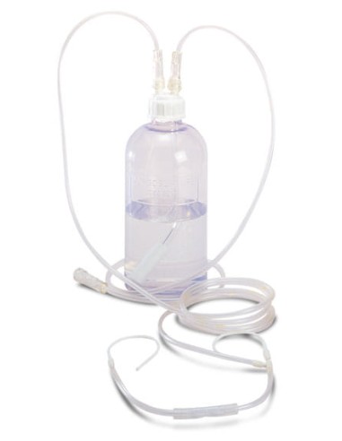 KIT COMPLETO PER OSSIGENOTERAPIA, GORGOGLIATORE CON OCCHIALI