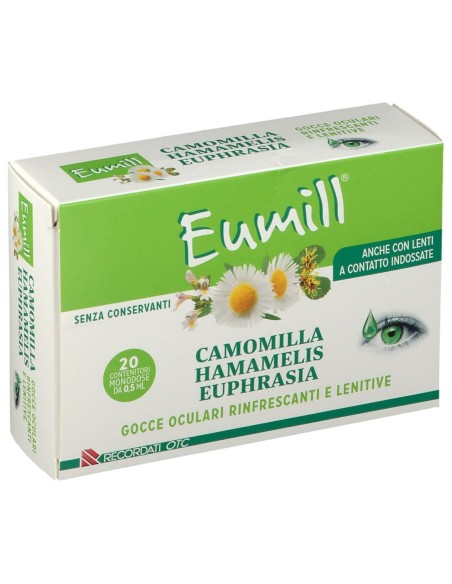 EUMILL GOCCE OCULARI 20 FLACONCINI MONODOSE 0,5 ML