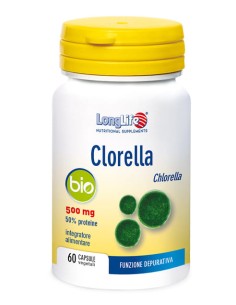 LONGLIFE CLORELLA BIO 60 CAPSULE VEGETALI