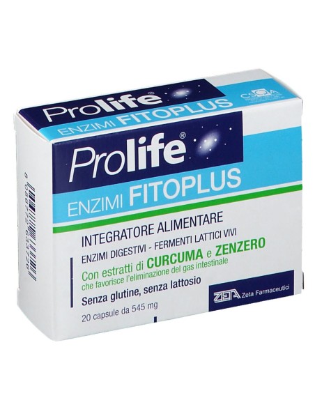 PROLIFE ENZIMI FITOPLUS 20 CAPSULE