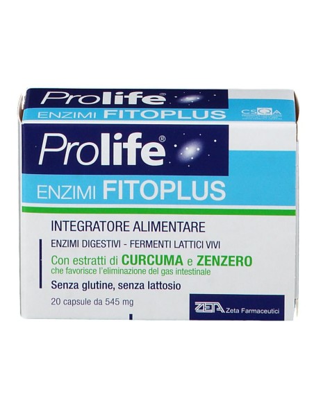 PROLIFE ENZIMI FITOPLUS 20 CAPSULE