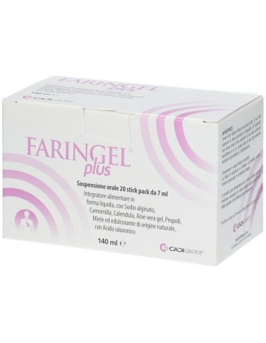 FARINGEL PLUS 20 STICK PACK 7 ML