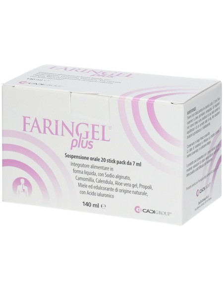FARINGEL PLUS 20 STICK PACK 7 ML