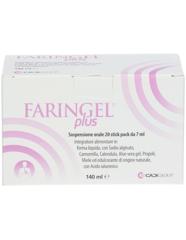FARINGEL PLUS 20 STICK PACK 7 ML