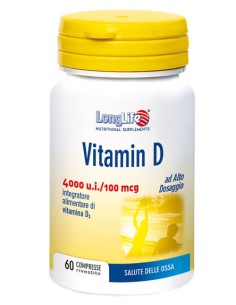 LONGLIFE VITAMIN D 4000UI 60 COMPRESSE DIVISIBILI