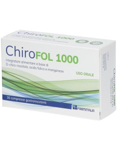 CHIROFOL 1000 16 COMPRESSE GASTRORESISTENTI