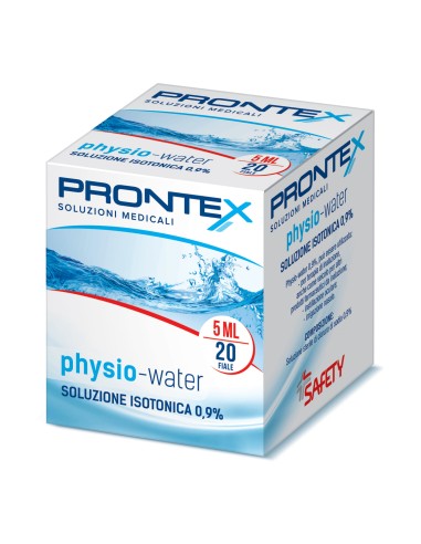 SOLUZIONE FISIOLOGICA PRONTEX PHYSIO ISOTONIC 20 FIALE DA 5 ML