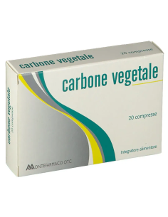 CARBONE VEGETALE 20 COMPRESSE
