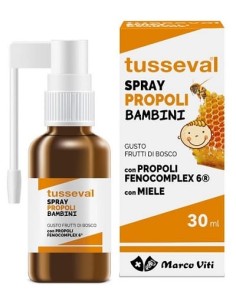 TUSSEVAL GOLA PROPOLI SPRAY PER BAMBINI 30 ML