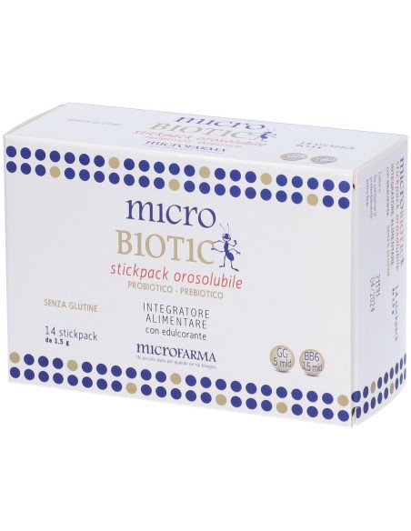 MICROBIOTIC STICK PACK 14 BUSTINE