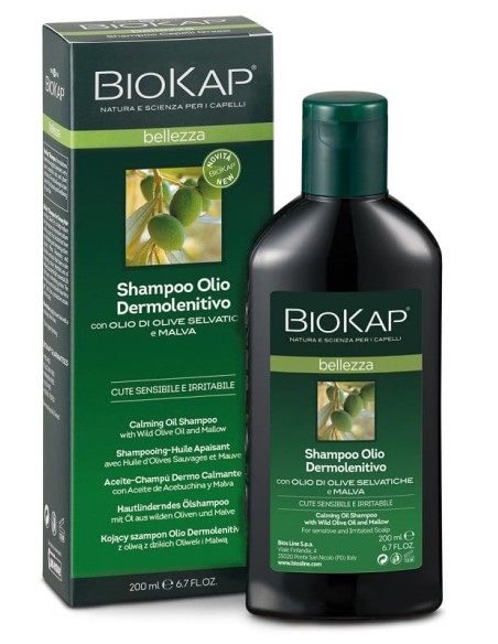 BIOKAP BELLEZZA SHAMPOO OLIO DERMOLENITIVO 200 ML BIOSLINE