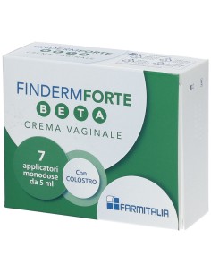 FINDERM FORTE BETA CREMA VAGINALE 7 APPLICATORI MONOUSO 5 G