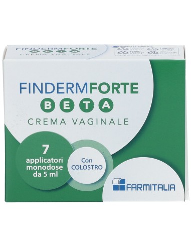 FINDERM FORTE BETA CREMA VAGINALE 7 APPLICATORI MONOUSO 5 G