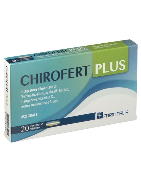 CHIROFERT PLUS 20 COMPRESSE TRISTRATO