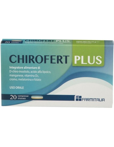 CHIROFERT PLUS 20 COMPRESSE TRISTRATO