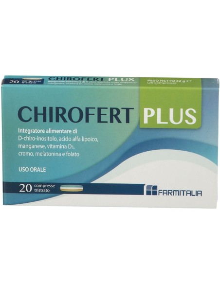 CHIROFERT PLUS 20 COMPRESSE TRISTRATO