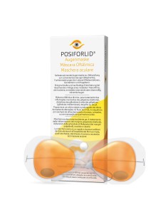 POSIFORLID 2 MASCHERA PER OCCHI PER TRATTAMENTO TERMICO PER BLEFARITE E DISFUNZIONE MEIBOMDRUSEN