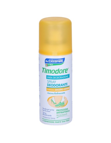 TIMODORE SPRAY DEODORANTE ALLO ZENZERO 150 ML