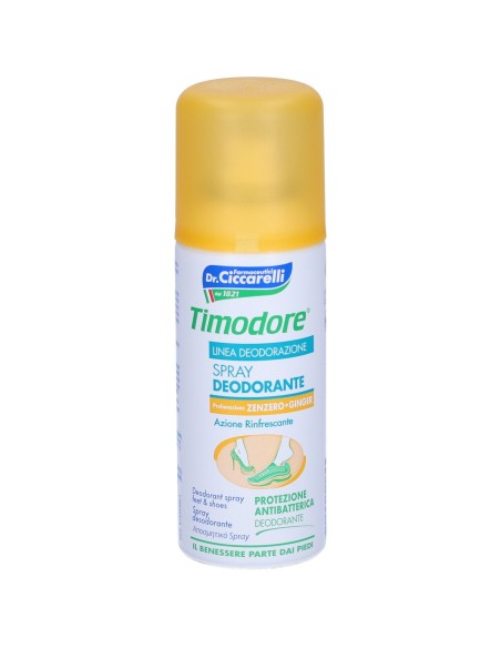 TIMODORE SPRAY DEODORANTE ALLO ZENZERO 150 ML