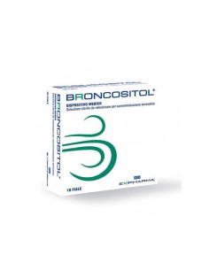 BRONCOSITOL SOLUZIONE STERILE DA NEBULIZZARE PER SOMMINISTRAZIONE AEROSOLICA 10 FIALE 3 ML