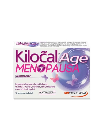 KILOCAL AGE MENOPAUSA 30 COMPRESSE