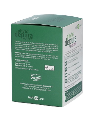 PHYTODEPURA FORTE 30 BUSTINE CONCENTRATE DA 10 ML