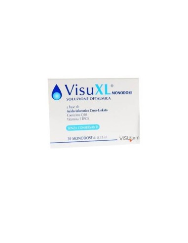 SOLUZIONE OFTALMICA VISUXL 20 CONTENITORI MONODOSE 0,33 ML