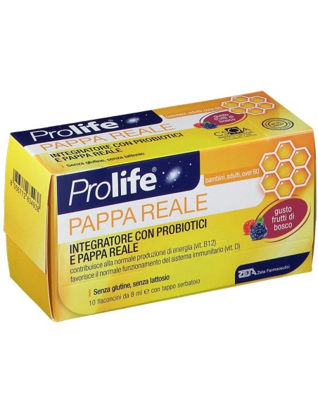 PROLIFE PAPPA REALE 10 FLACONI DA 8 ML