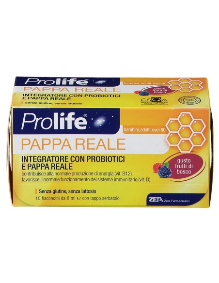 PROLIFE PAPPA REALE 10 FLACONI DA 8 ML