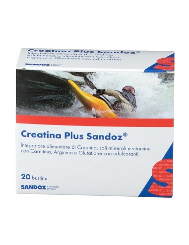 CREATINA PLUS SANDOZ 20 BUSTINE