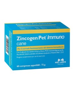ZINCOGEN PET IMMUNO 60 COMPRESSE