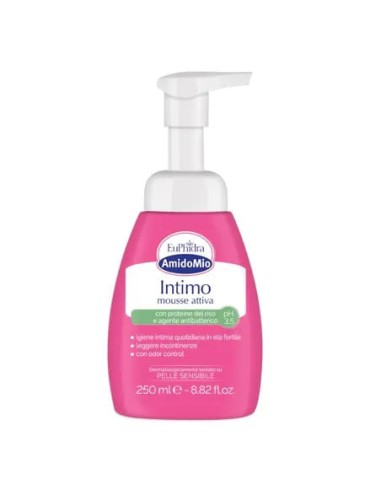 EUPHIDRA AMIDOMIO INTIMO MOUSSE ATTIVA PH 3,5 250 ML
