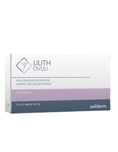 OVULI VAGINALI LILITH 6 PEZZI