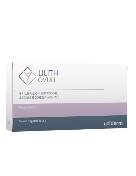 OVULI VAGINALI LILITH 6 PEZZI