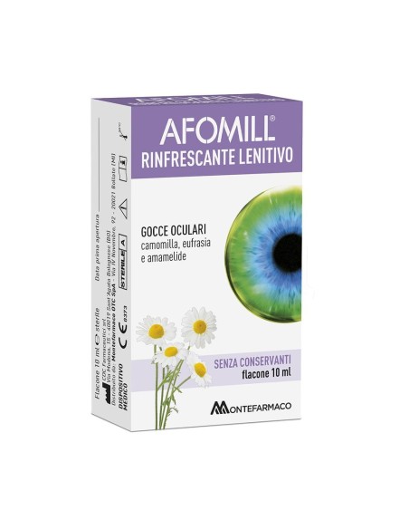 AFOMILL RINFRESCANTE SENZA CONSERVANTI 10 ML