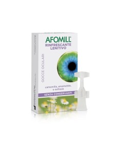 AFOMILL RINFRESCANTE SENZA CONSERVANTI 10 FIALE DA 0,5 ML