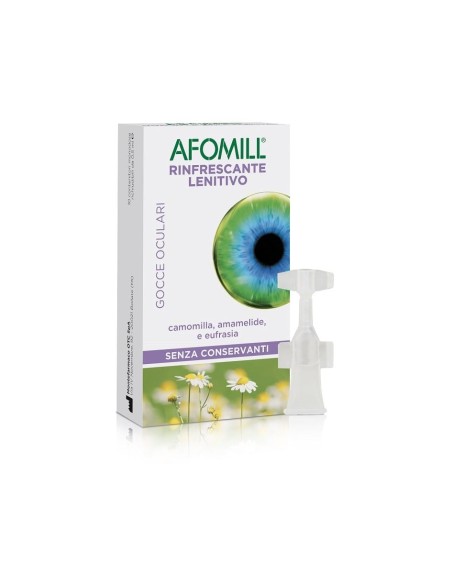 AFOMILL RINFRESCANTE SENZA CONSERVANTI 10 FIALE DA 0,5 ML