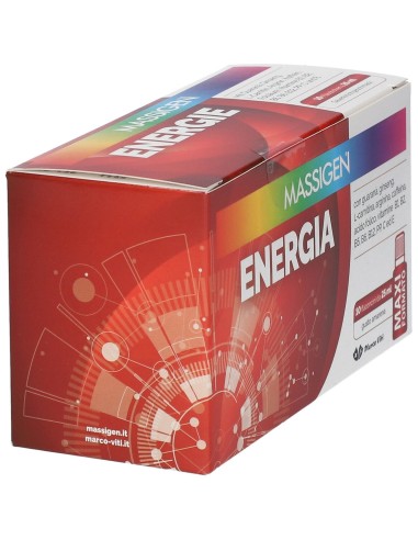 MASSIGEN ENERGIA 10 FLACONI DA 25 ML