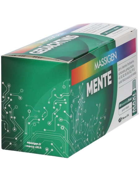 MASSIGEN MENTE 10 FLACONI DA 25 ML
