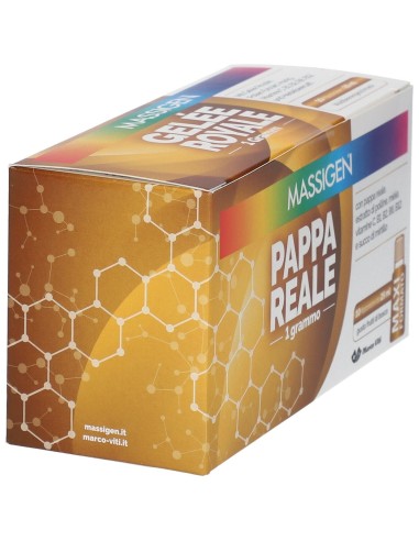 MASSIGEN PAPPA REALE 10 FLACONI DA 25 ML