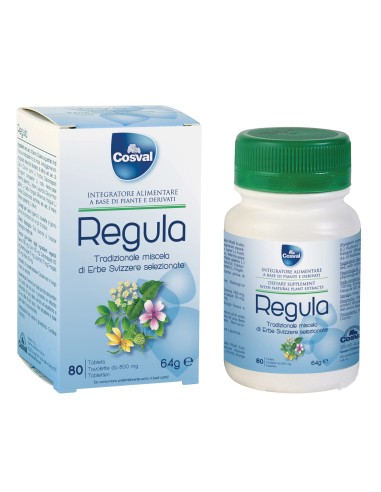 REGULA MISCELA ERBE SVIZZERE 80 TAVOLETTE DA 800 MG