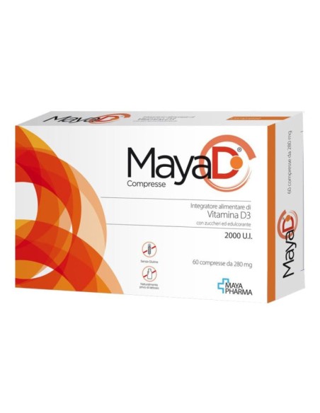 MAYA D 60 COMPRESSE MASTICABILI DA 280 MG