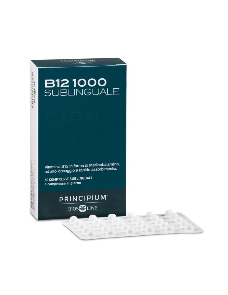 PRINCIPIUM B12 1000 60 COMPRESSE SUBLINGUALI