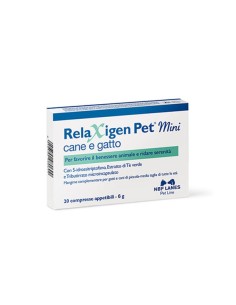 RELAXIGEN PET MINI BLISTER 20 COMPRESSE