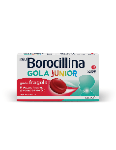 NEOBOROCILLINA GOLA JUNIOR 15 PASTIGLIE GUSTO FRAGOLA