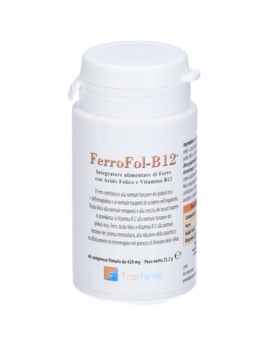 FERROFOL B12 60 COMPRESSE RIVESTITE