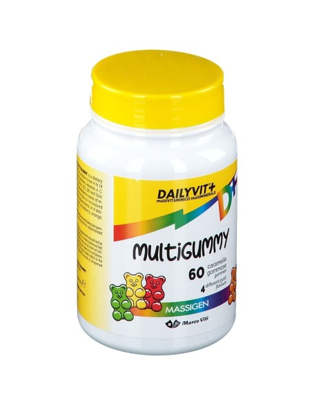 MASSIGEN MULTIGUMMY 60 CARAMELLE GOMMOSE